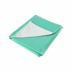 Пеленка многоразовая впитывающая Beside, бело-зеленая, арт. 25959