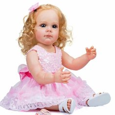 Кукла Реборн виниловая 55см в пакете (FA-029) NPK Doll