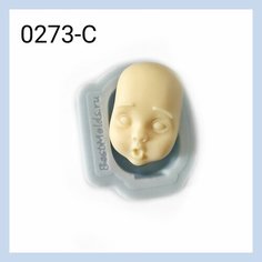 Молд силиконовый "Лицо для изготовления куклы Маняша" средний Best Molds