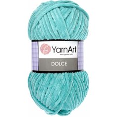 Пряжа YarnArt Dolce бирюзовый (770), 100%микрополиэстер, 120м, 100г, 2шт