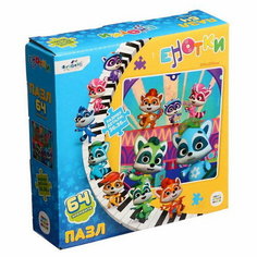 Пазл "Енотки. На сцене", 64 элемента Origami