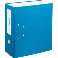 Папка-регистратор с двумя арочными механизмами (до 800 листов), покрытие ПВХ, 125 мм, синяя, 226054 NO Name