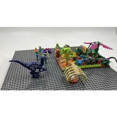 Конструктор JX90072 Растения против зомби, 417 деталей Нет бренда