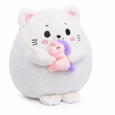 Котик с единорожкой, 35 см Maxitoys