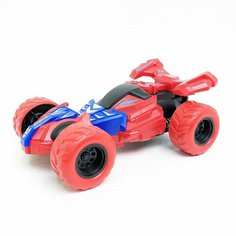Машинка инерционная монстр трек "хамелеон ", управляемая рулевая рейка, 14 см на 5 см, красная Нет бренда