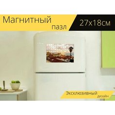 Магнитный пазл "Лиссабон, португалия, город" на холодильник 27 x 18 см. Lots Prints