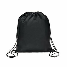 Мешок для обуви 420 х 340 мм, Стандарт Calligrata, полиэстер 210D, черный