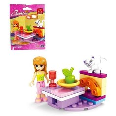 Конструктор Девчонки "Гостиная", 31 деталь Нет бренда