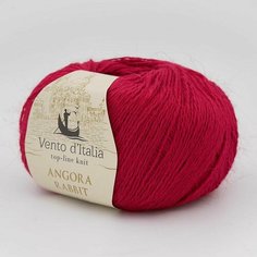 Пряжа VentodItalia Angora rabbit 18 Венто дИталия Ангора Раббит, 70% пух ангорского кролика, 30% нейлон, 50 г, 350 м, 1 моток.