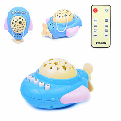 Развивающая игрушка 9908F "Вертолет" на батарейках, в пакете Oubaoloon