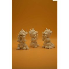 Гипсовый Дракон фигурки-игрушки для раскрашивания Твоё Искусство