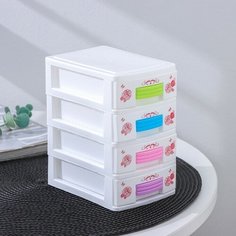 Мини-комод для мелочей, 2 секции, 13×8×8 см Россия