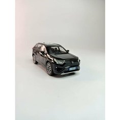 Коллекционная машинка игрушка металлическая Toyota PAV 4 для мальчиков масштабная модель 1:24 черный Alexplay