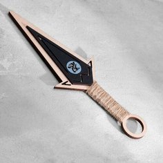 Сувенир деревянный "Нож Кунай", голубой Дарим красиво