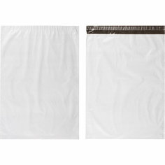 Курьер-пакет п/э без печати, без КСД 360х500, 45 мкм, 250 шт/уп Noname