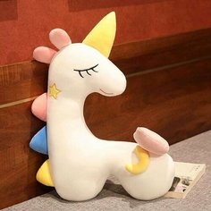 Шкура мягкой игрушки «Единорог», 45 см, цвет белый Россия