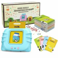 Интерактивный планшет с карточками для изучения английского языка Игрушка Праздник