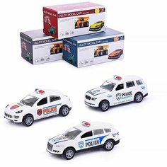 Машина "Полиция" в коробке Kosmos