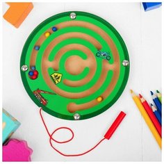 Лабиринт магнитный малый «Волчок» цвета микс Noname