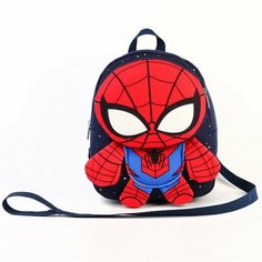 Рюкзак детский, Текстиль, "SUPER HERO Spider- man" MARVEL