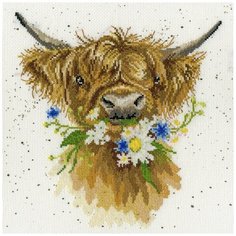 Набор для вышивания Daisy Coo (Бычок с ромашкой) Bothy Threads