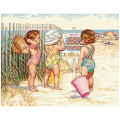 Dimensions набор для вышивания Beach Babies 36 х 28 см, 35216
