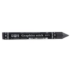 KOH-I-NOOR Карандаш чернографитный 8971 6B, 1 шт, 897106B005KK черный