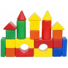 Кубики детские Соломон, 21 элемент, строительный набор Крошка Я