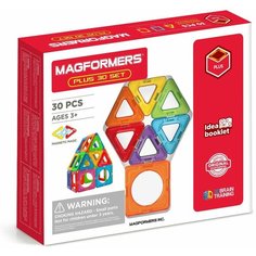 Конструктор MAGFORMERS 701095 Plus 30 Set, 30 дет.