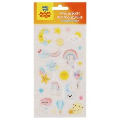 Мульти-Пульти наклейки эпоксидные Сладких снов, 5 шт. 5 шт. 5 шт.