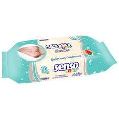 Влажные салфетки Senso Baby Ecoline, 60 шт., 1 уп.
