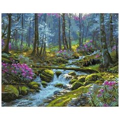 Картина по номерам "Речной мох", 40x50 см ВанГогВоМне