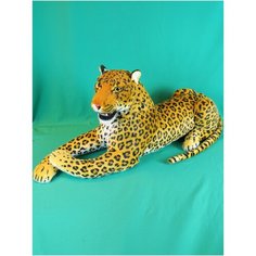 Мягкая игрушка Леопард реалистичный с открытой пастью 90 см. АКИМБО КИТ