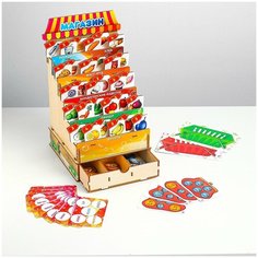 Игровой обучающий набор Smile Decor "Магазин", для детей и малышей, счет