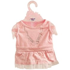 Одежда для интерактивной куклы 38-43 см Baby Toby T8163 / платье-боди с люрексом