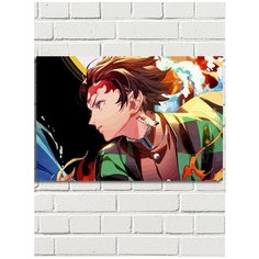 Картина по номерам Аниме Клинок Рассекающий Демонов - 6211 Г 60x40