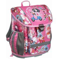 Ученический ранец с пластиковым дном ErichKrause® ErgoLine® 16L Flower Scooter