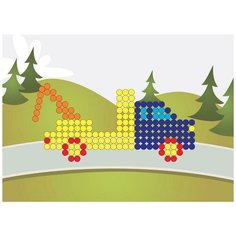 Мозаика "Hobbius. Машина", арт. MDS-06, 20,5x29 см