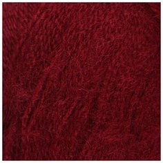 Пряжа "Mohair delicate" 5% мохер, 10% шерсть, 85% акрил 500м/100гр (6110 винный) 1моток 3570676 Nako