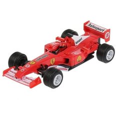 Модель F1-17FR-S Суперкар Ф-1 красный Технопарк в коробке