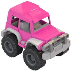 Машинка игрушка детская пластиковая Леди Джип для девочки Нордпласт