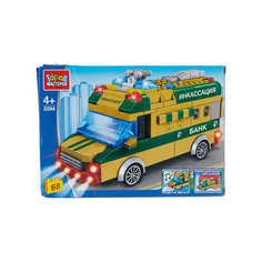 Инкассаторская машина свет звук иннерция (68 деталей ) в кор 2x48 шт. ГОРОД МАСТЕРОВ