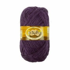 Пряжа ADELIA FAST 3 шт. в упак. цвет №10 фиолетовый (FAST-№10 фиолетовый)