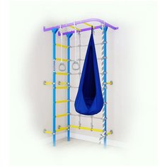 Комплекс ROMANA S4 с гамаком, цвет сиренево-голубой