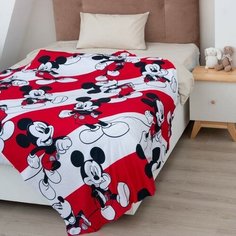 Плед "Микки Маус" 1,5 сп, 140х210 см, 100% п/э Disney
