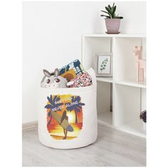 Корзина для игрушек JoyArty "Серфинг на закате" 35x35 см