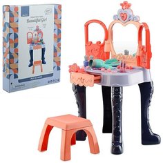 Детский игровой набор парикмахера стилиста для девочек, (столик) свет/звук (353858) Нет бренда