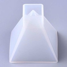 Молд силиконовый 0009699 для эпоксидной смолы Пирамида Кристалл 5х5х5 см, цена за 1 шт. Поделки.рф