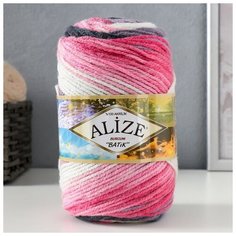 Пряжа "Burcum batik" 100% акрил 200м/100гр (1602) Alize