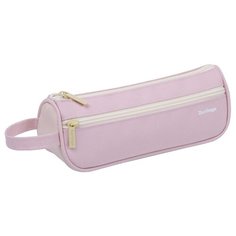 Пенал-косметичка 1 отделение, 1 карман, 215*80*60 Berlingo "Polo pink", полиэстер